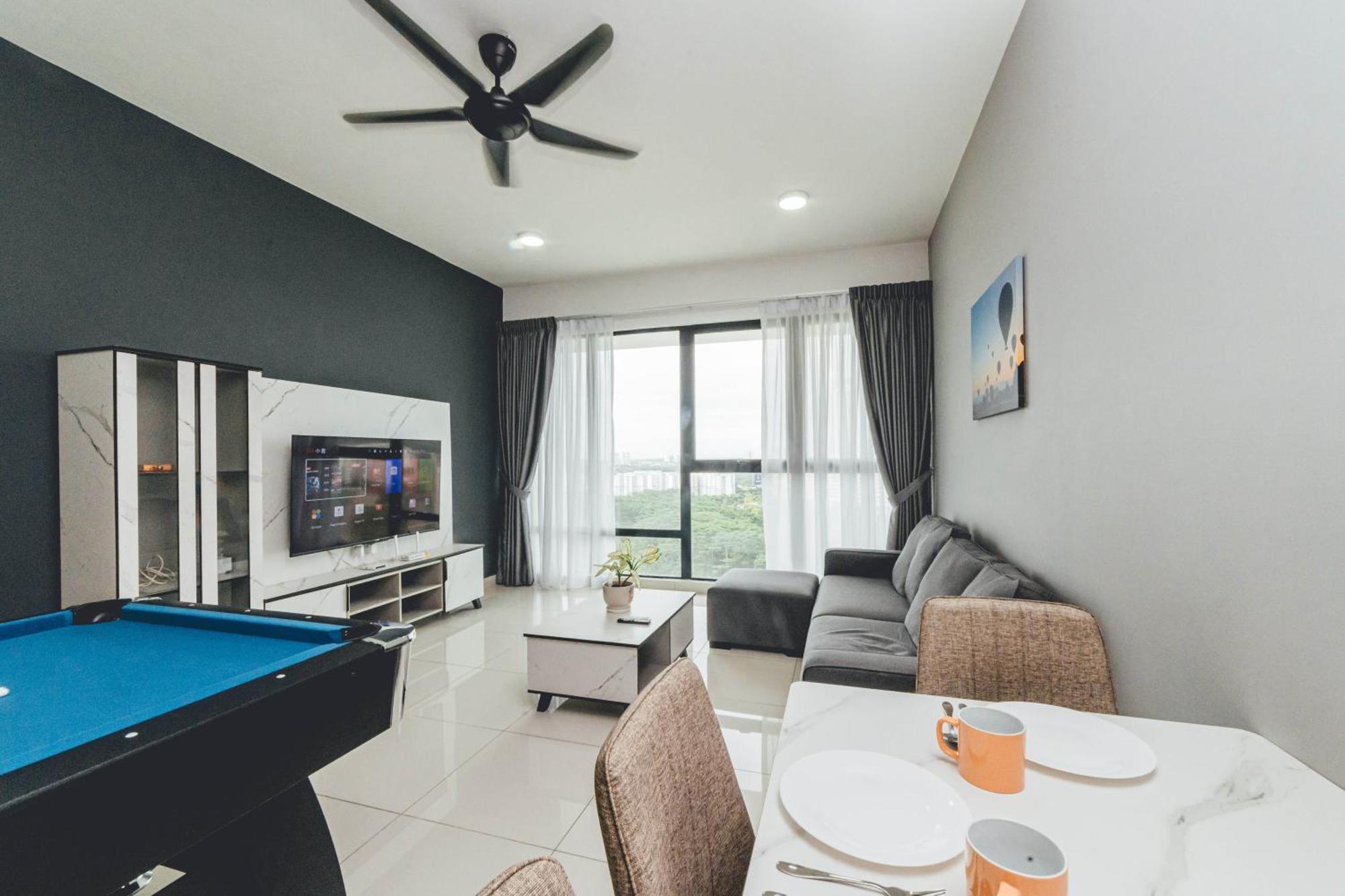Pangsapuri Mosaic Playhouse 3br W Bathtub Pooltable Midvalley By Our *